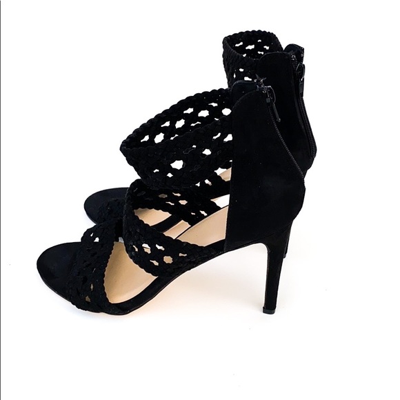 NY&C black Suede Sandle - Picture 2 of 9